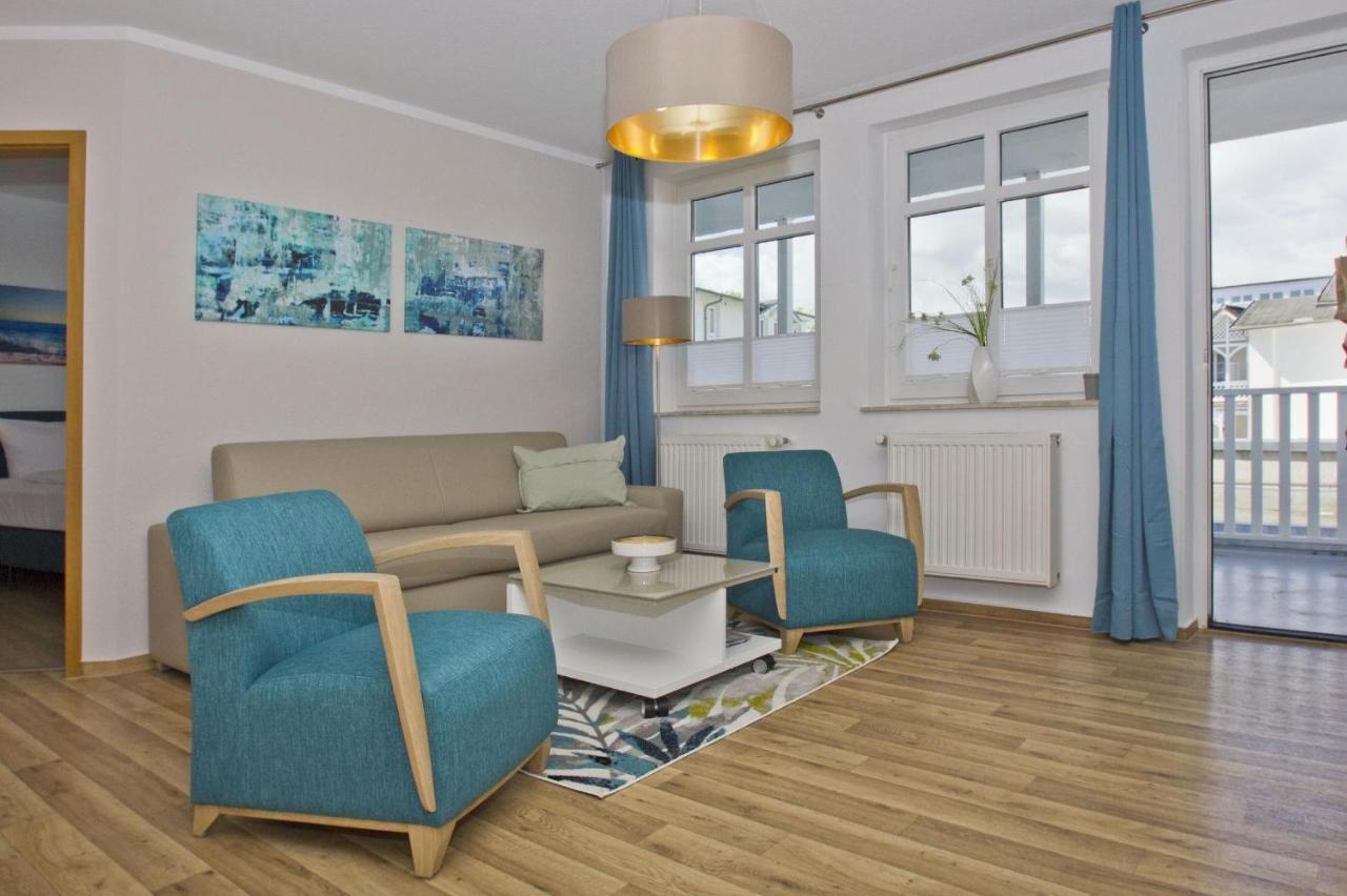 Ferienwohnung Mit Balkon, Gratis Nutzung Vom Ahoi Erlebnisbad Und Sauna In Sellin - Haus Strandeck Fewo 07 ゲーレン エクステリア 写真